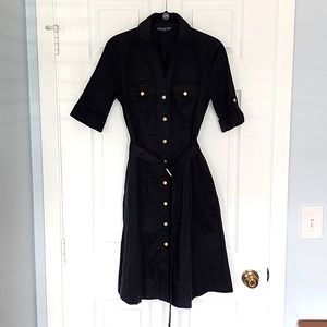 Jones New York Black safari dress
